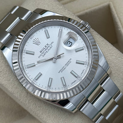 Datejust 41 „Frischer Rolex Service“