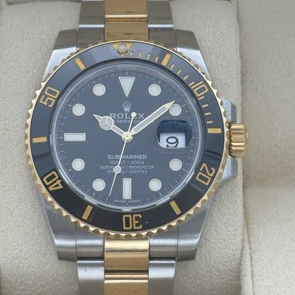 Submariner Date 40, Stahlgold
