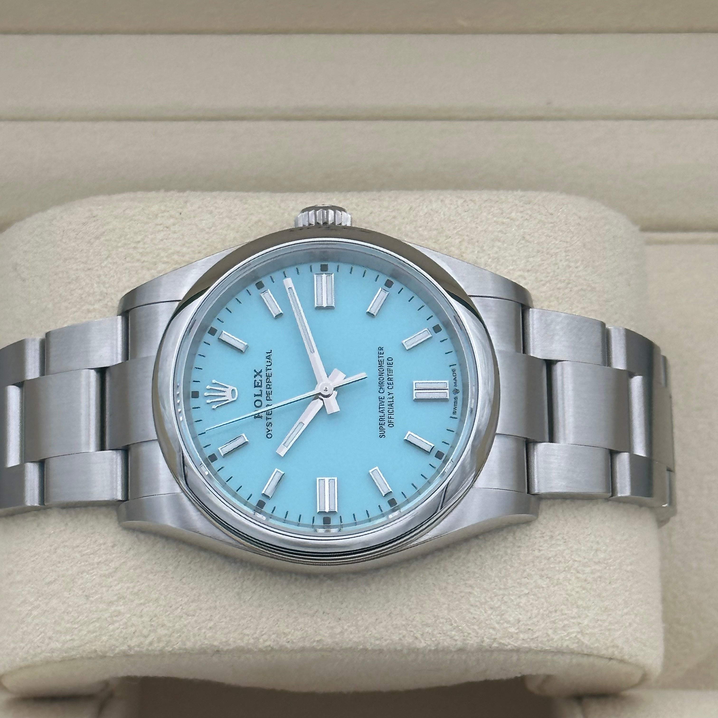 Oyster Perpetual 36, Tiffany