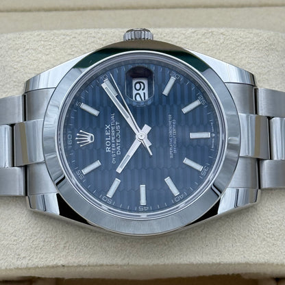 Datejust 41 „Motiv Dial“, ungetragen
