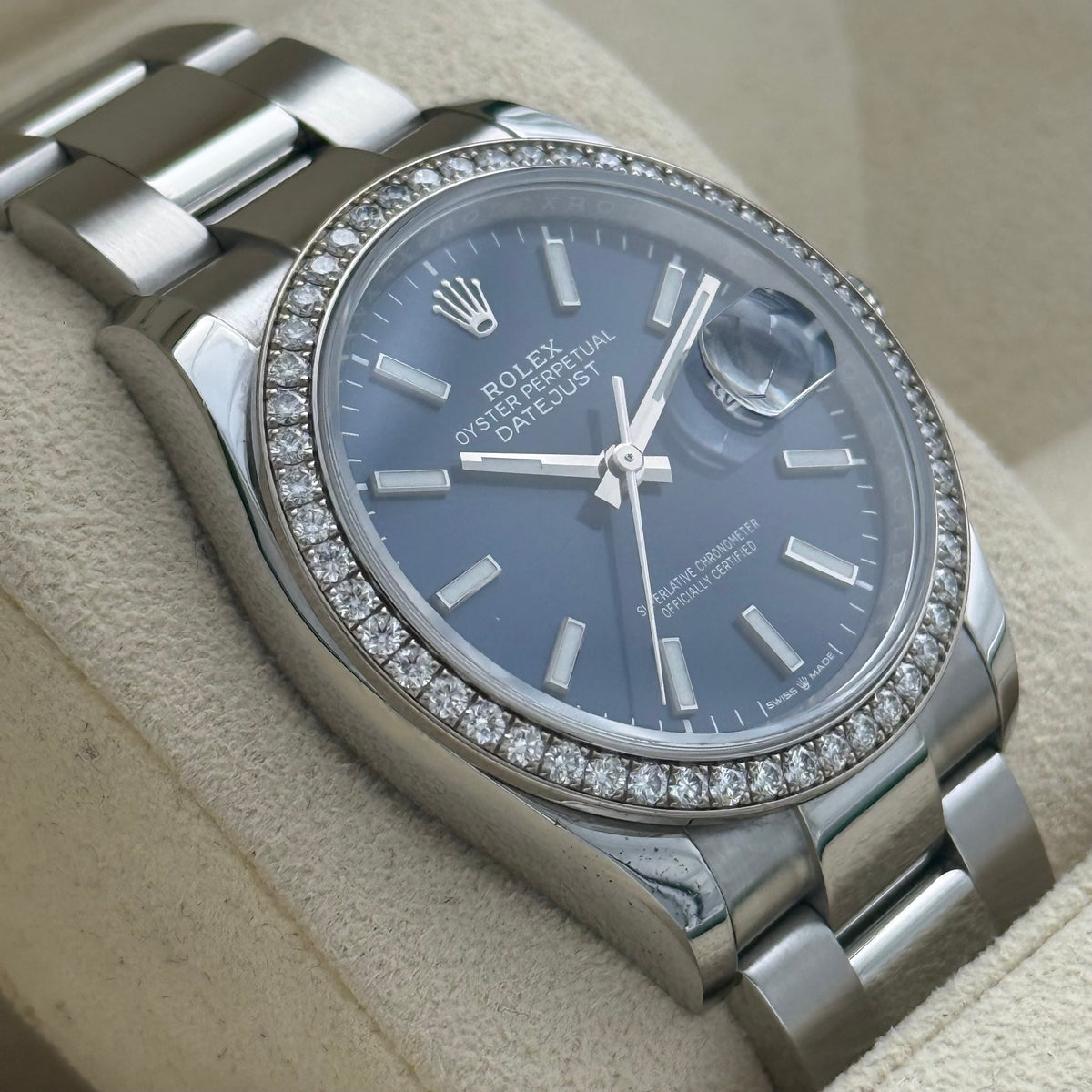 Datejust 36, Blau (RBR)