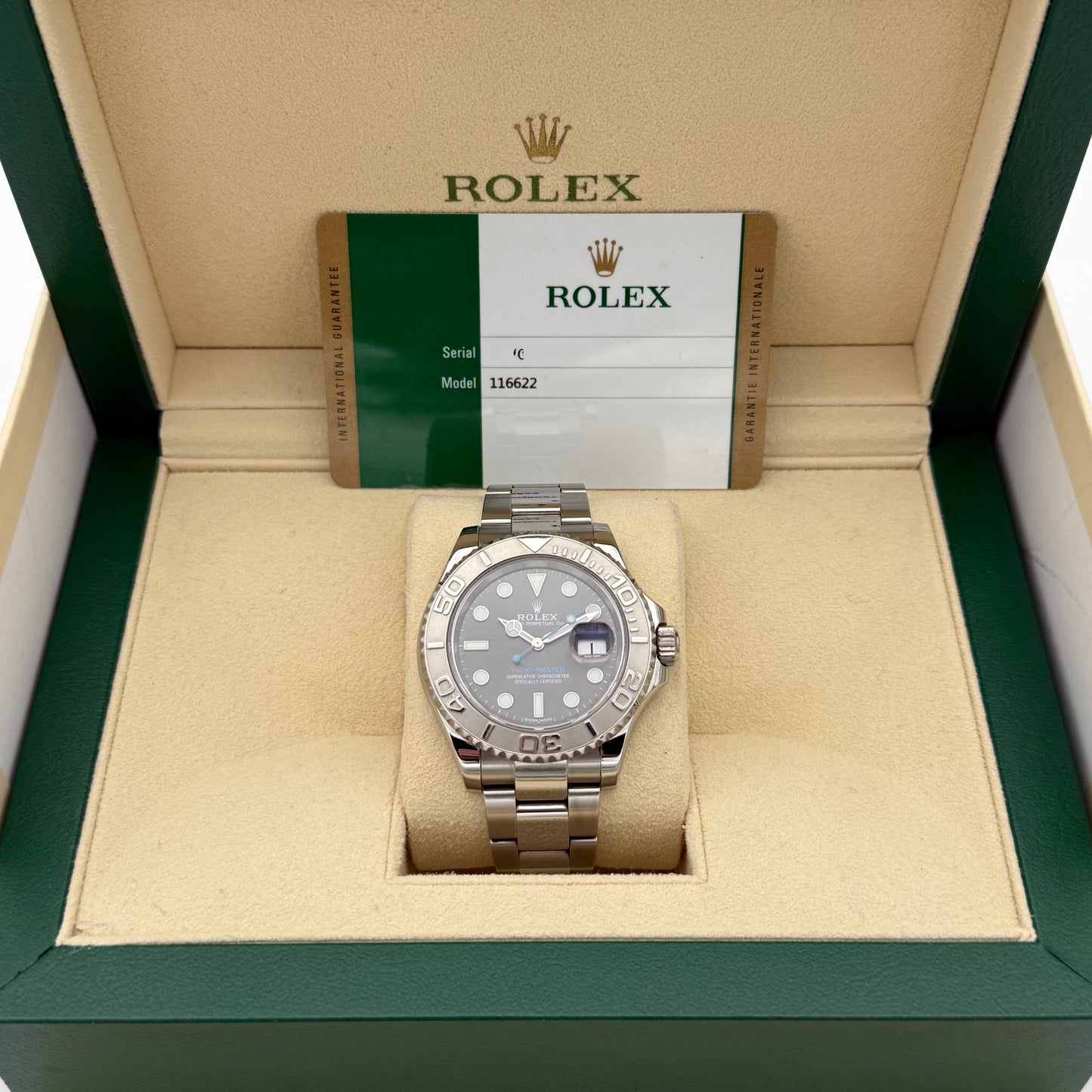 Yachtmaster 40, Rhodium