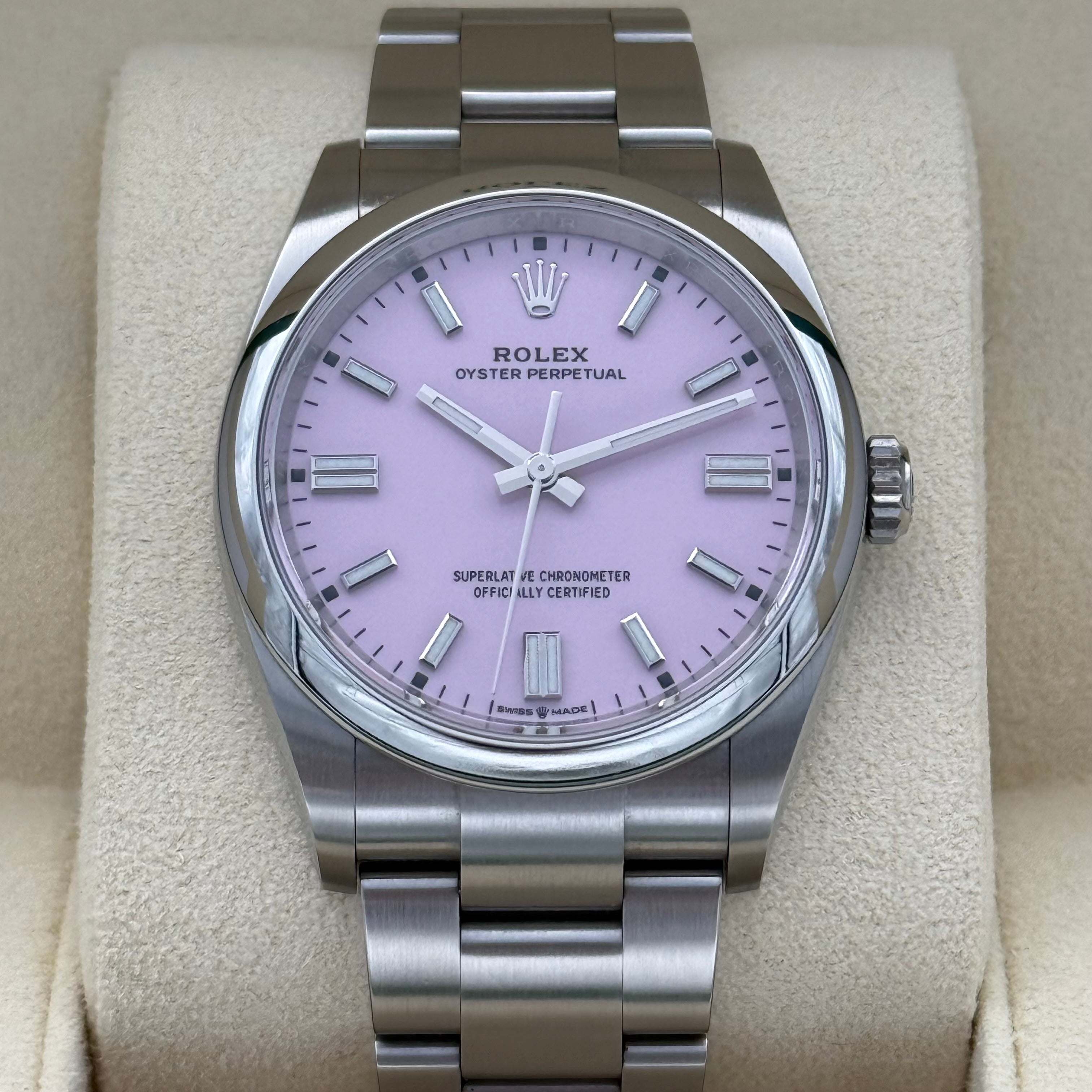 Oyster Perpetual 36, Candy Pink