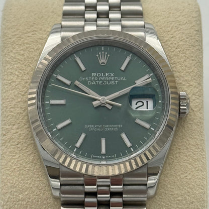Datejust 36, Mintgrün