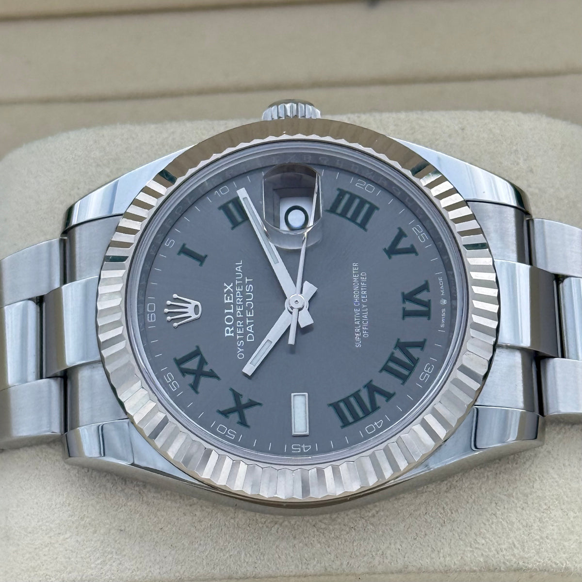Datejust 41 „Wimbledon“