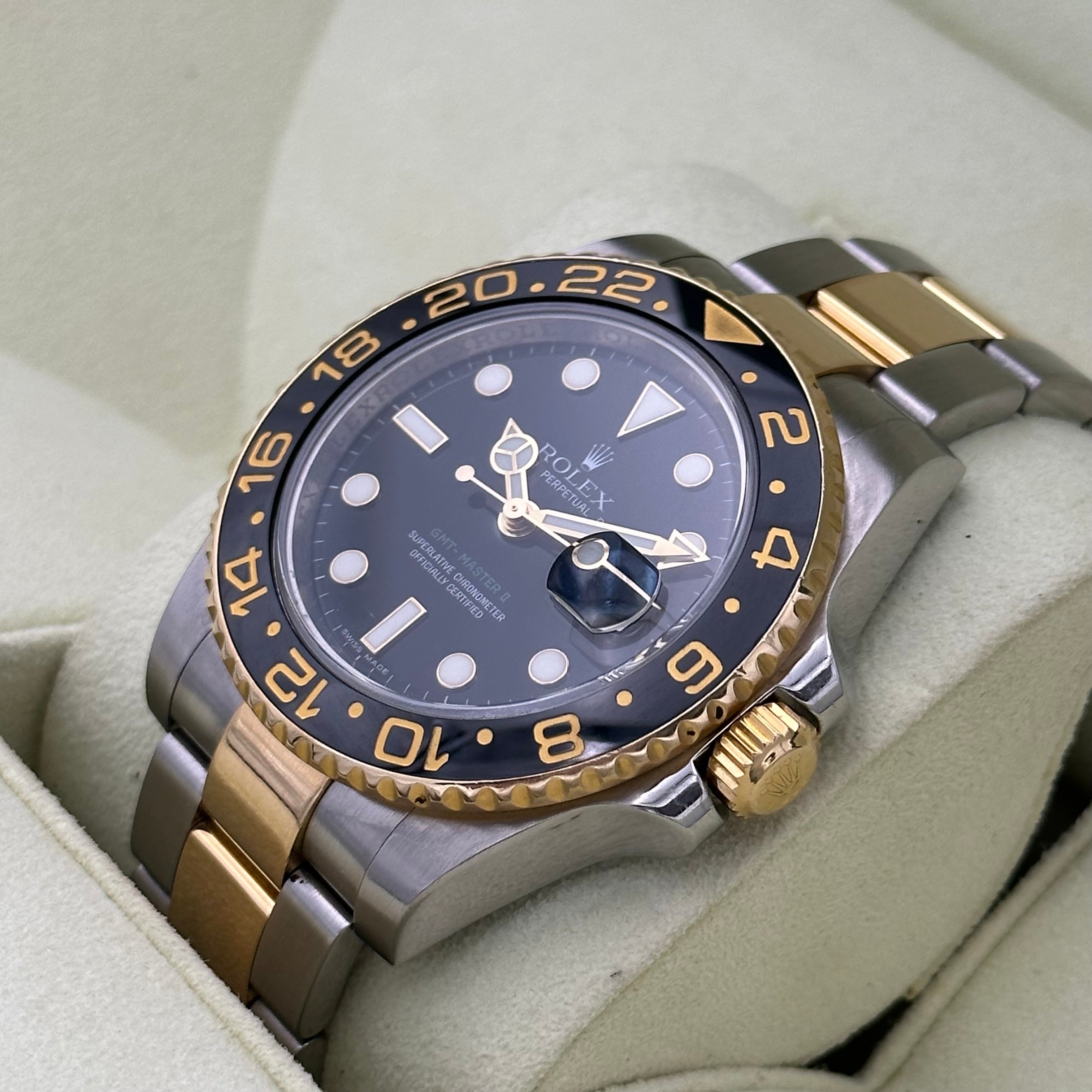 GMT Master II Stahlgold