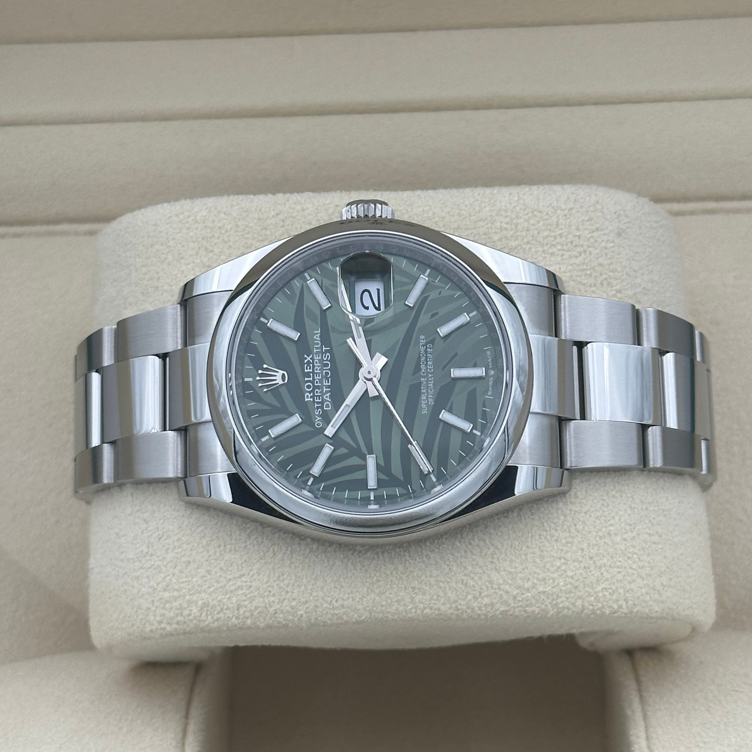 Datejust 36, Palm Dial