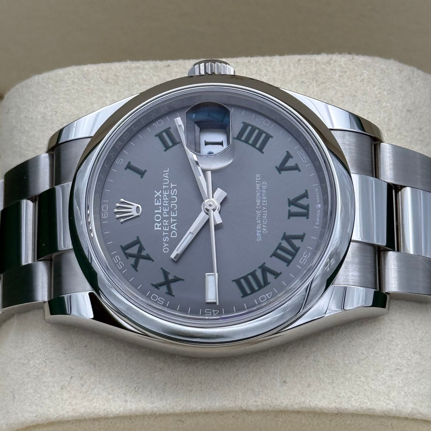 Datejust 36 „Wimbledon“