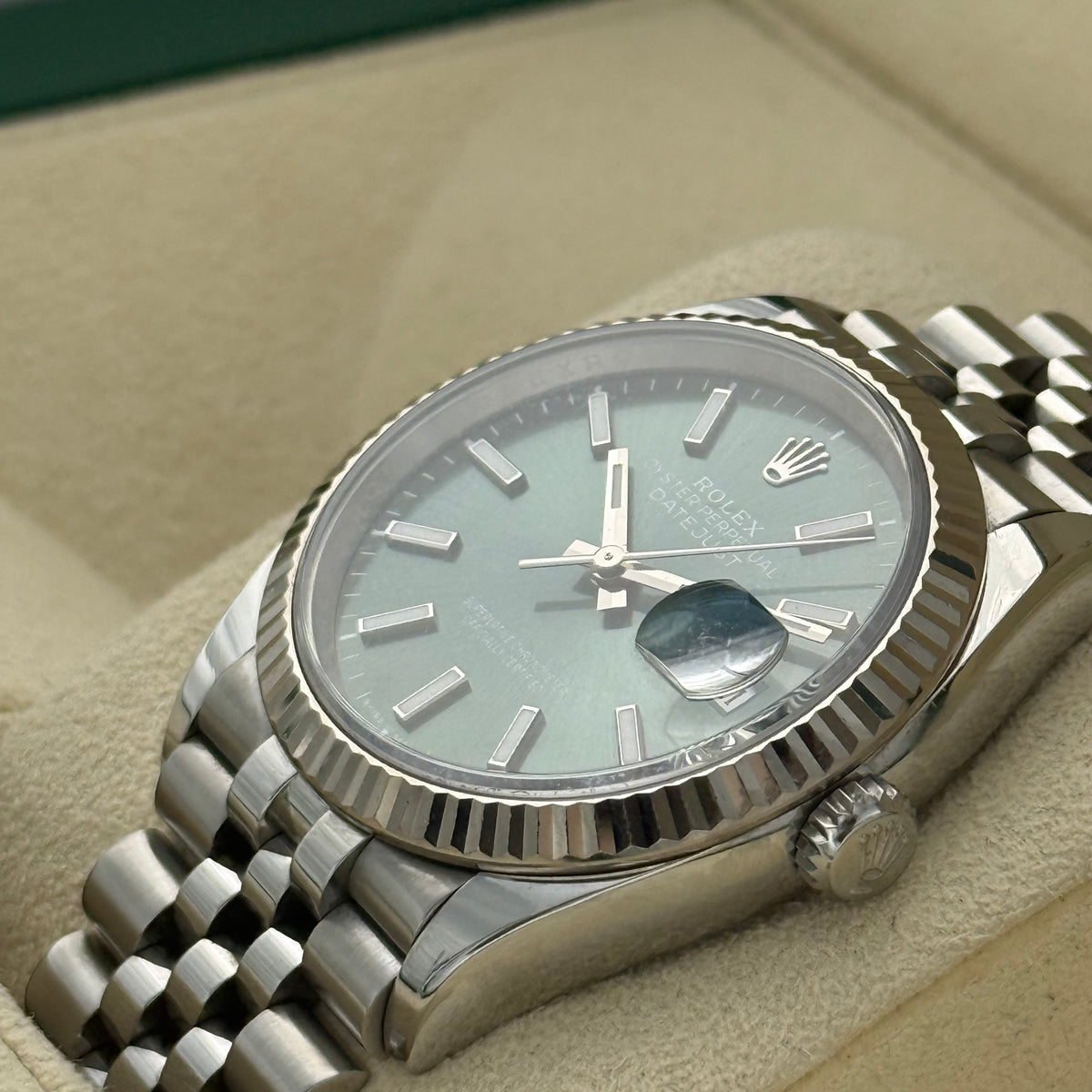 Datejust 36, Mintgrün