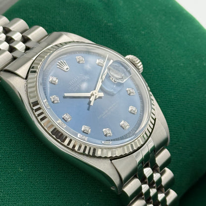Datejust 36, Blau