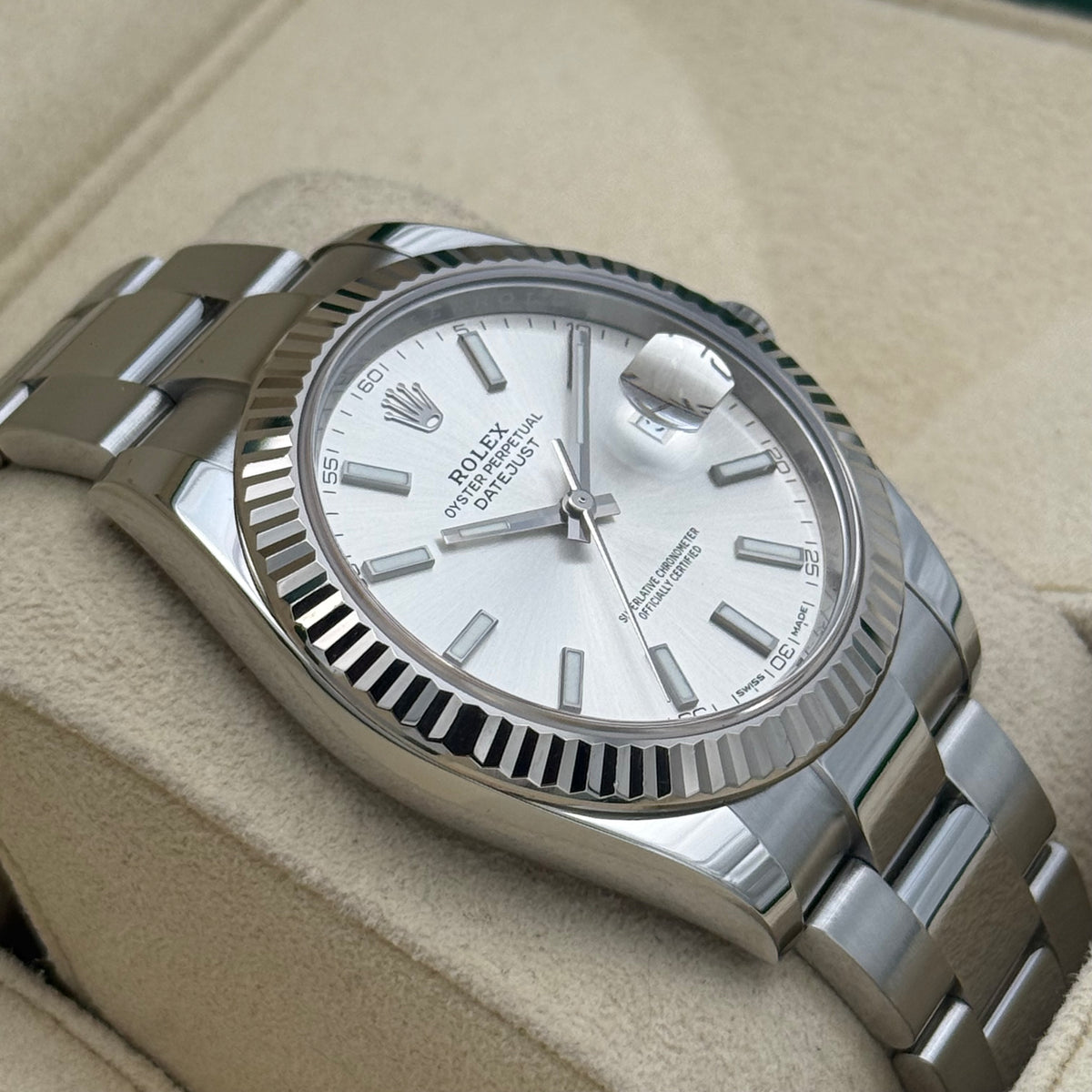 Datejust 41 „Frischer Rolex Service“