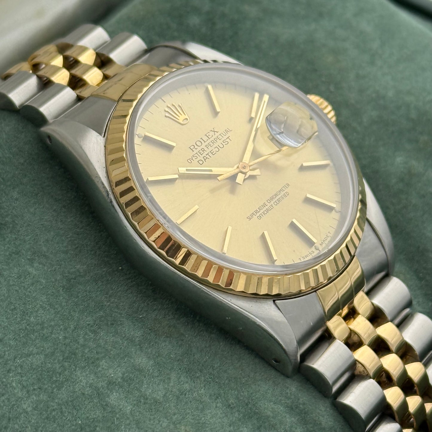 Datejust 36 Stahlgold