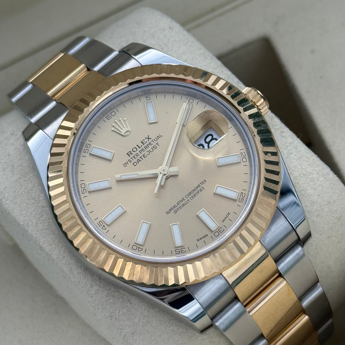 Datejust II, Stahlgold