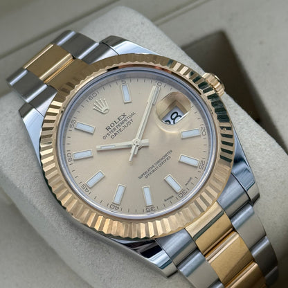 Datejust II, Stahlgold