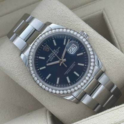 Datejust 36, Blau (RBR)