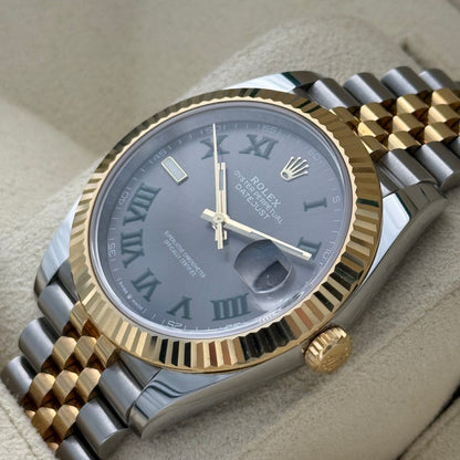 Datejust 41, Stahlgold