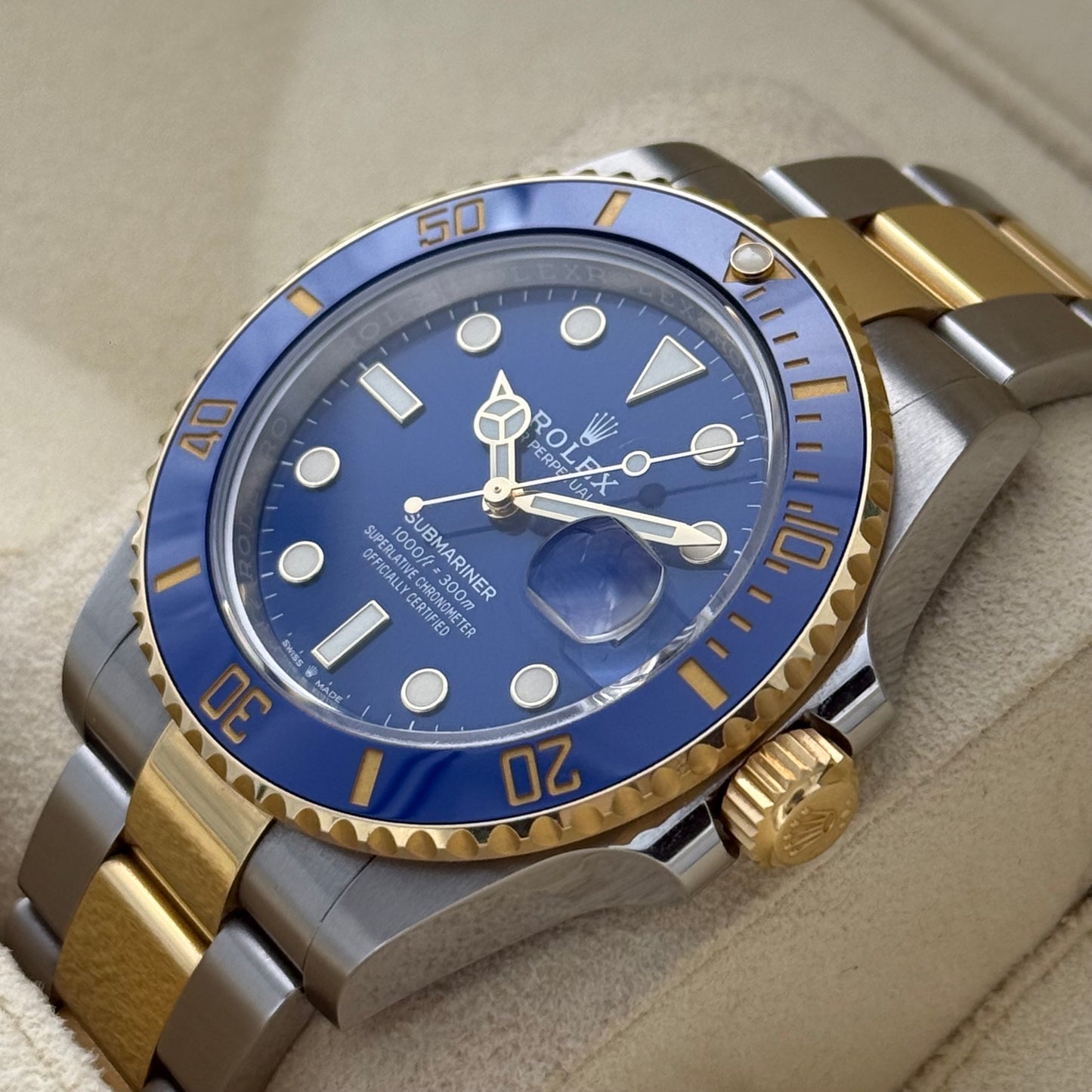 Submariner Date 41 Stahlgold