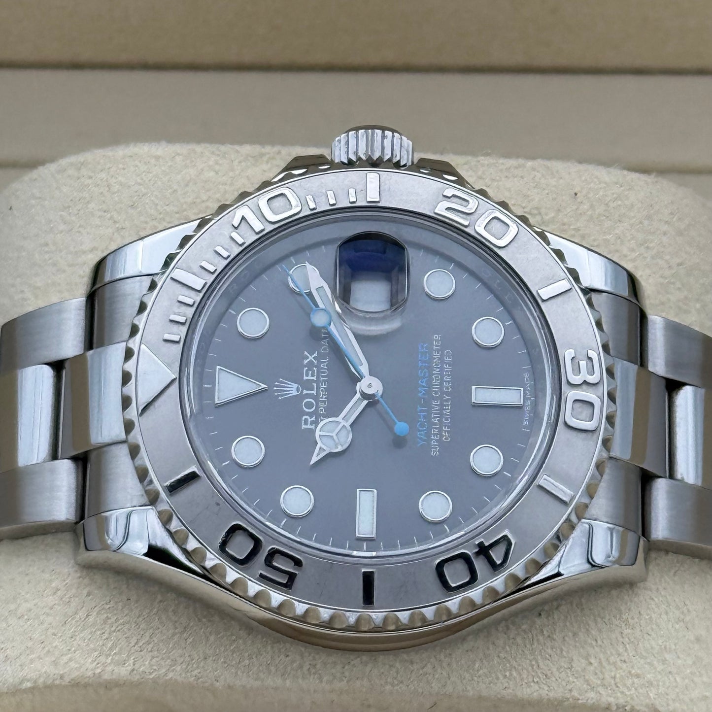 Yachtmaster 40, Rhodium