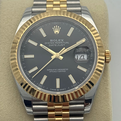 Datejust 41, Stahlgold