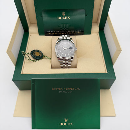 Datejust 41, Rhodium