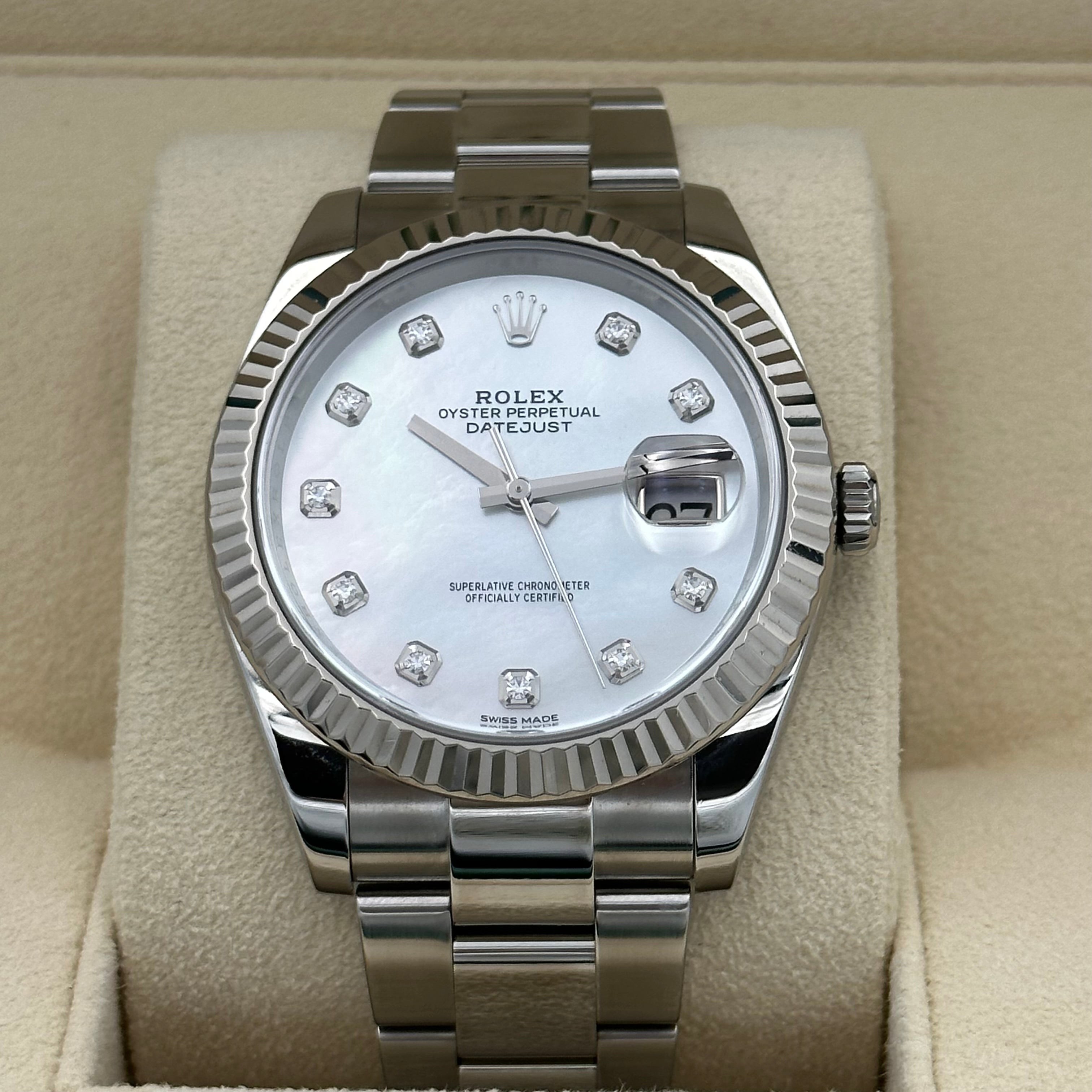 Datejust 41 „Mother of Pearl“