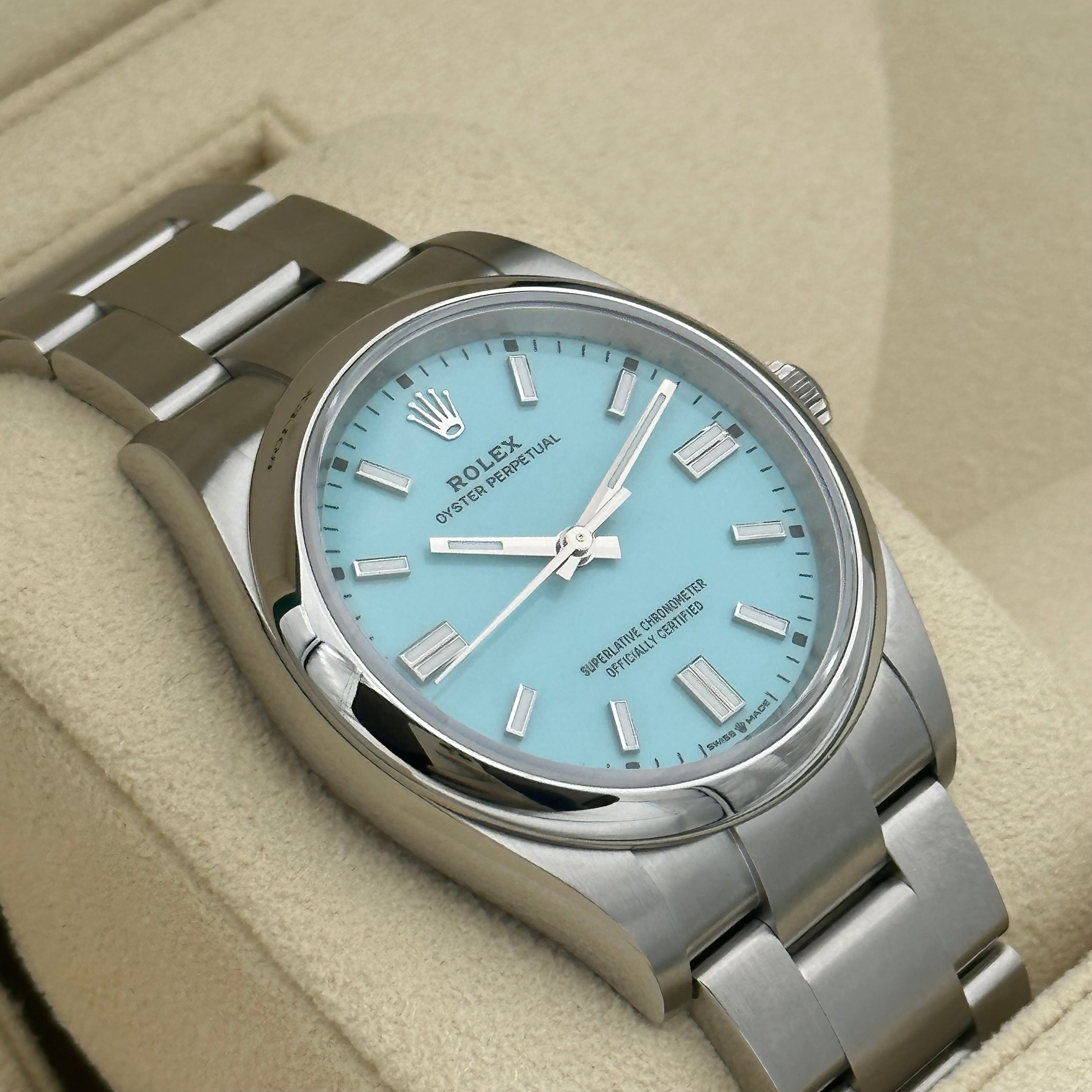 Oyster Perpetual 36, Tiffany