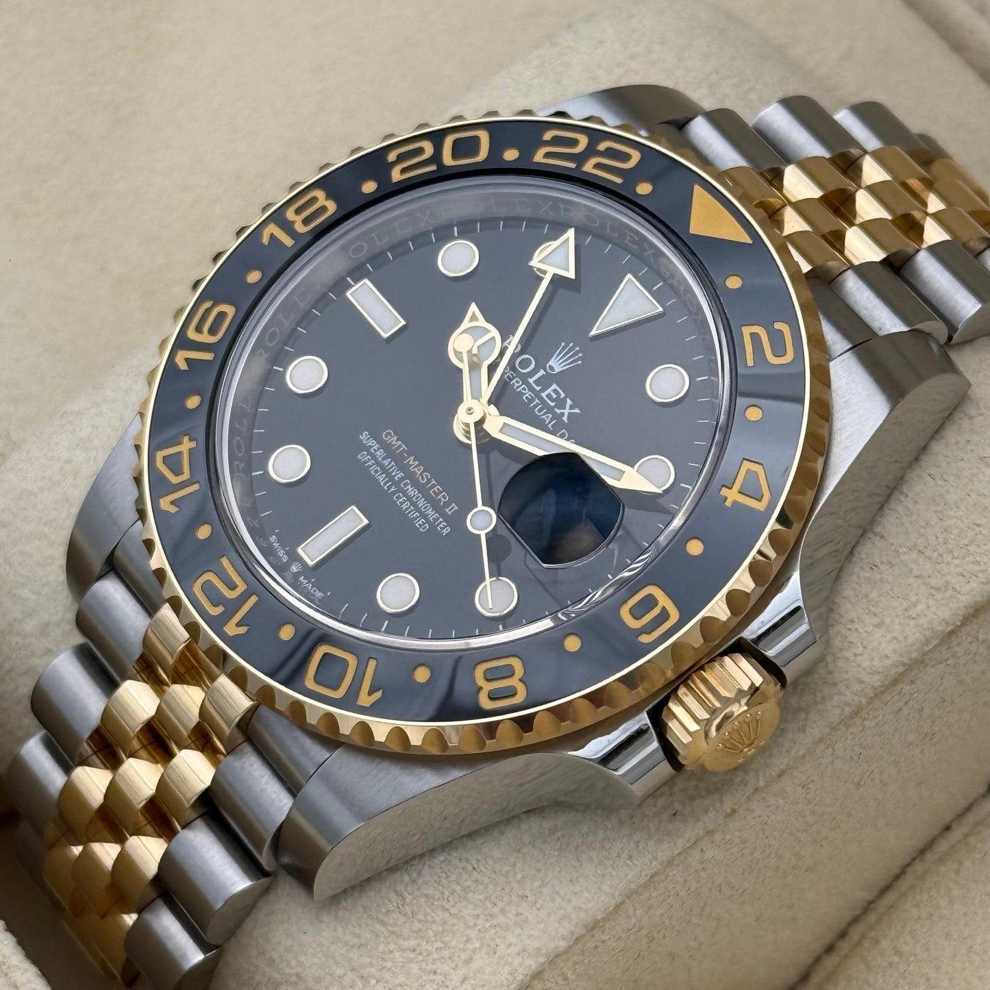 GMT Master II „Stahlgold“