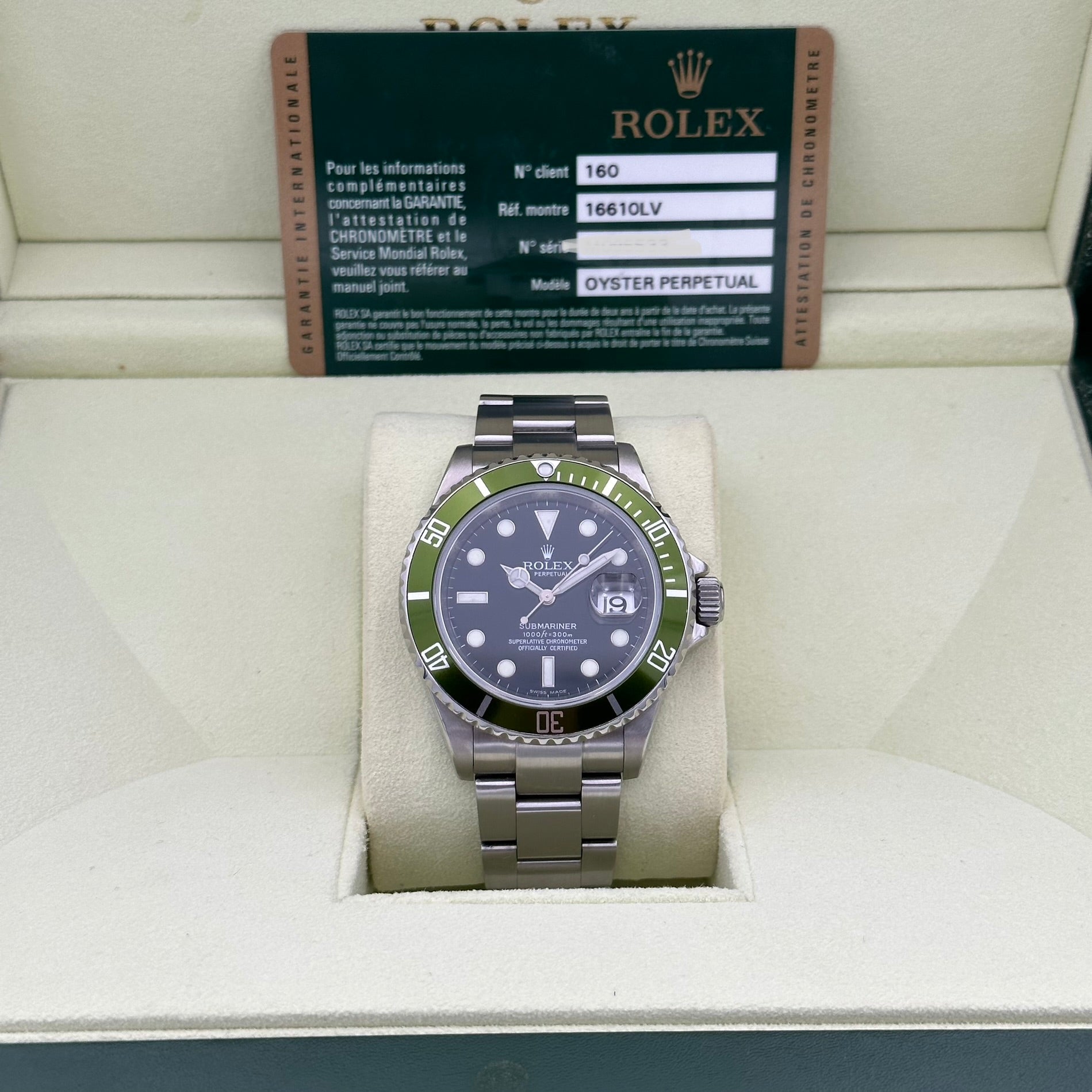 Submariner Date 40 „Kermit“