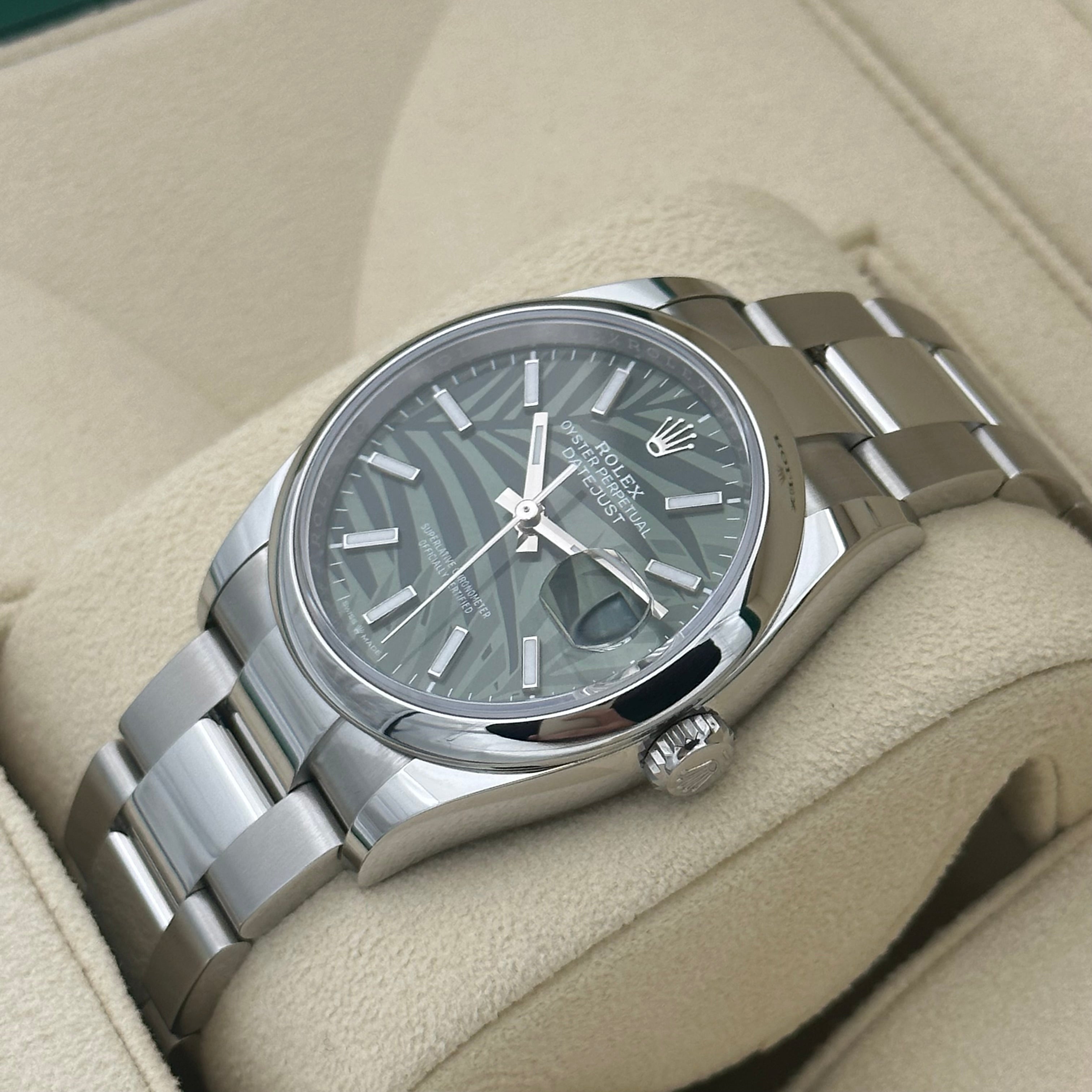 Datejust 36, Palm Dial