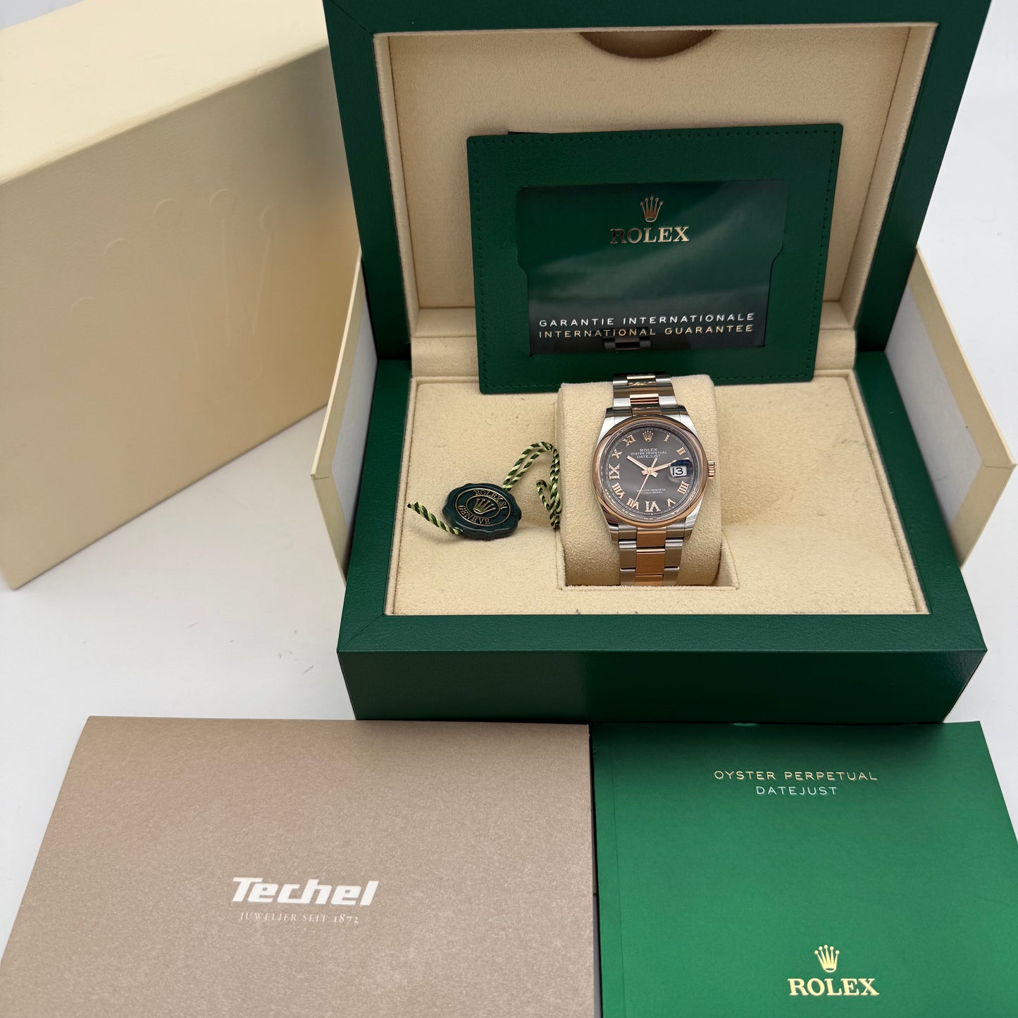 Datejust 36, Stahlrosegold