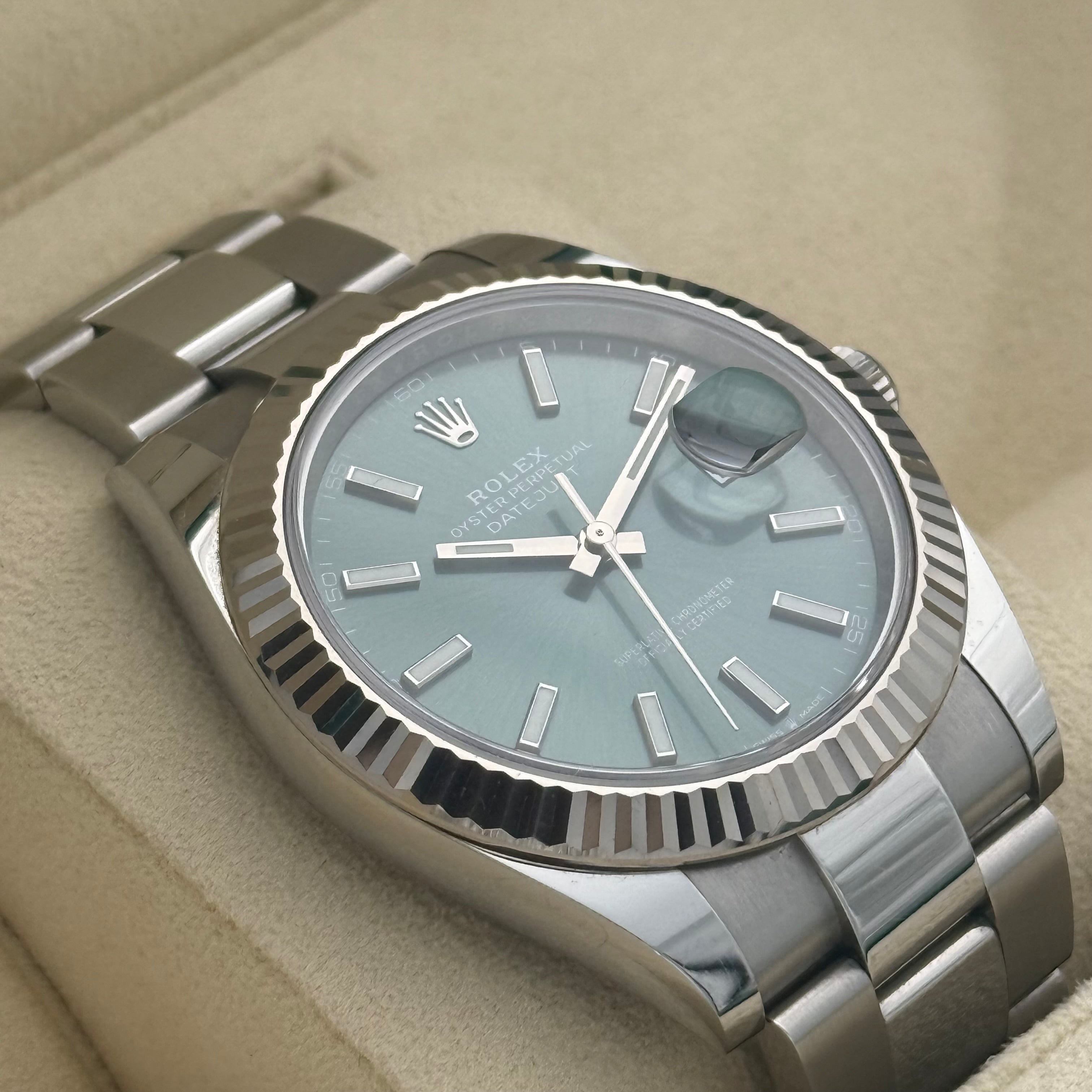 Datejust 41, Mintgrün