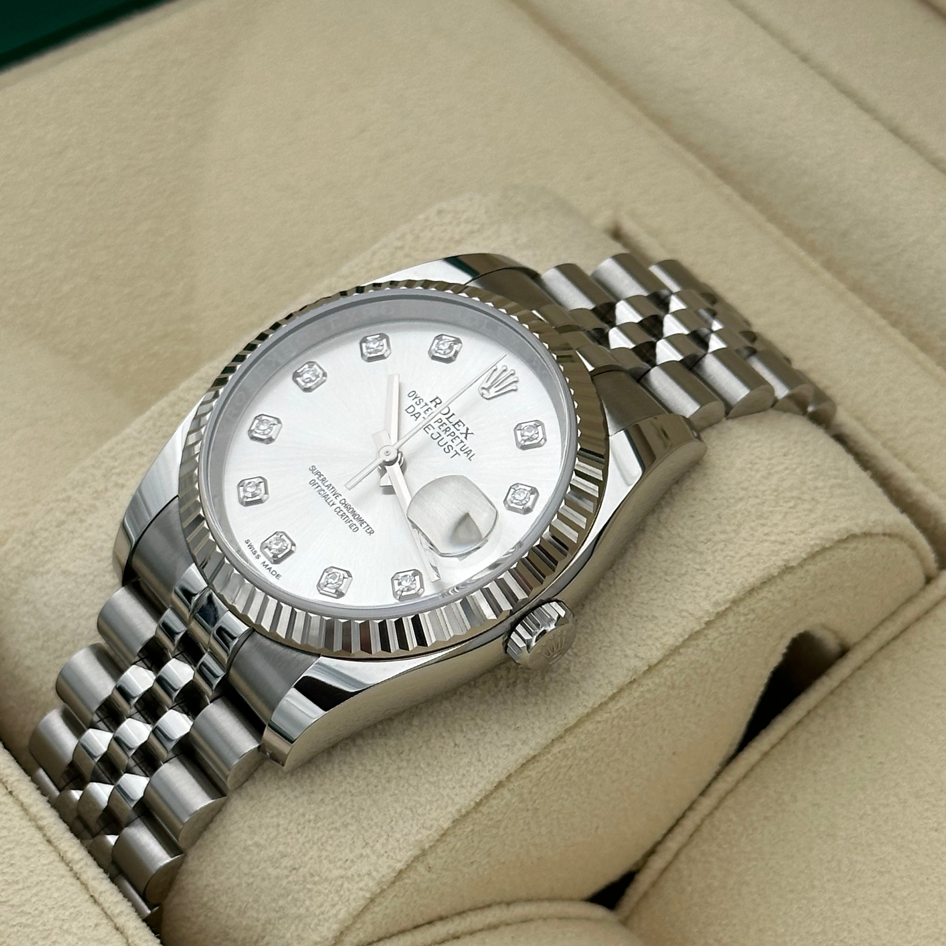 Datejust 36, Diamanten