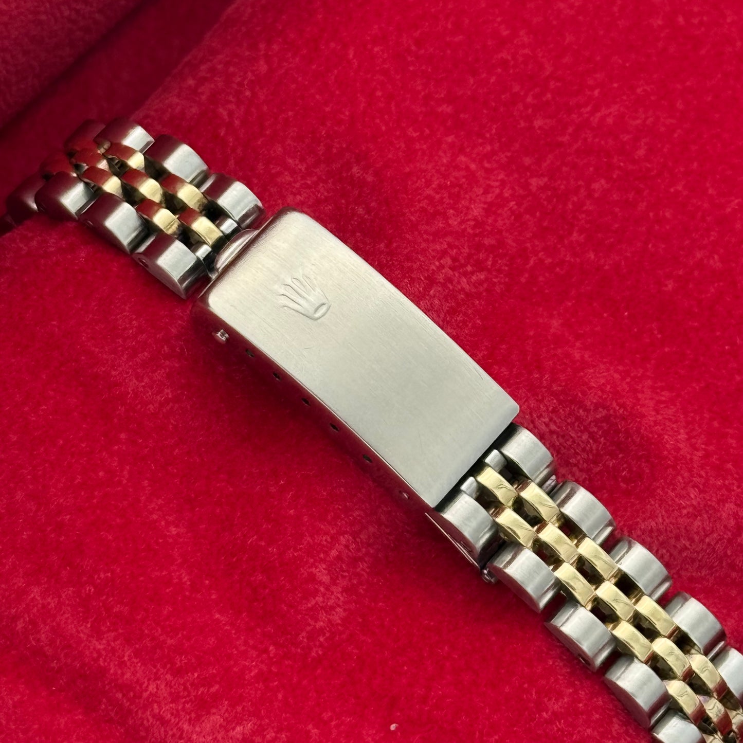Datejust 26 Stahlgold, Diamantlünette