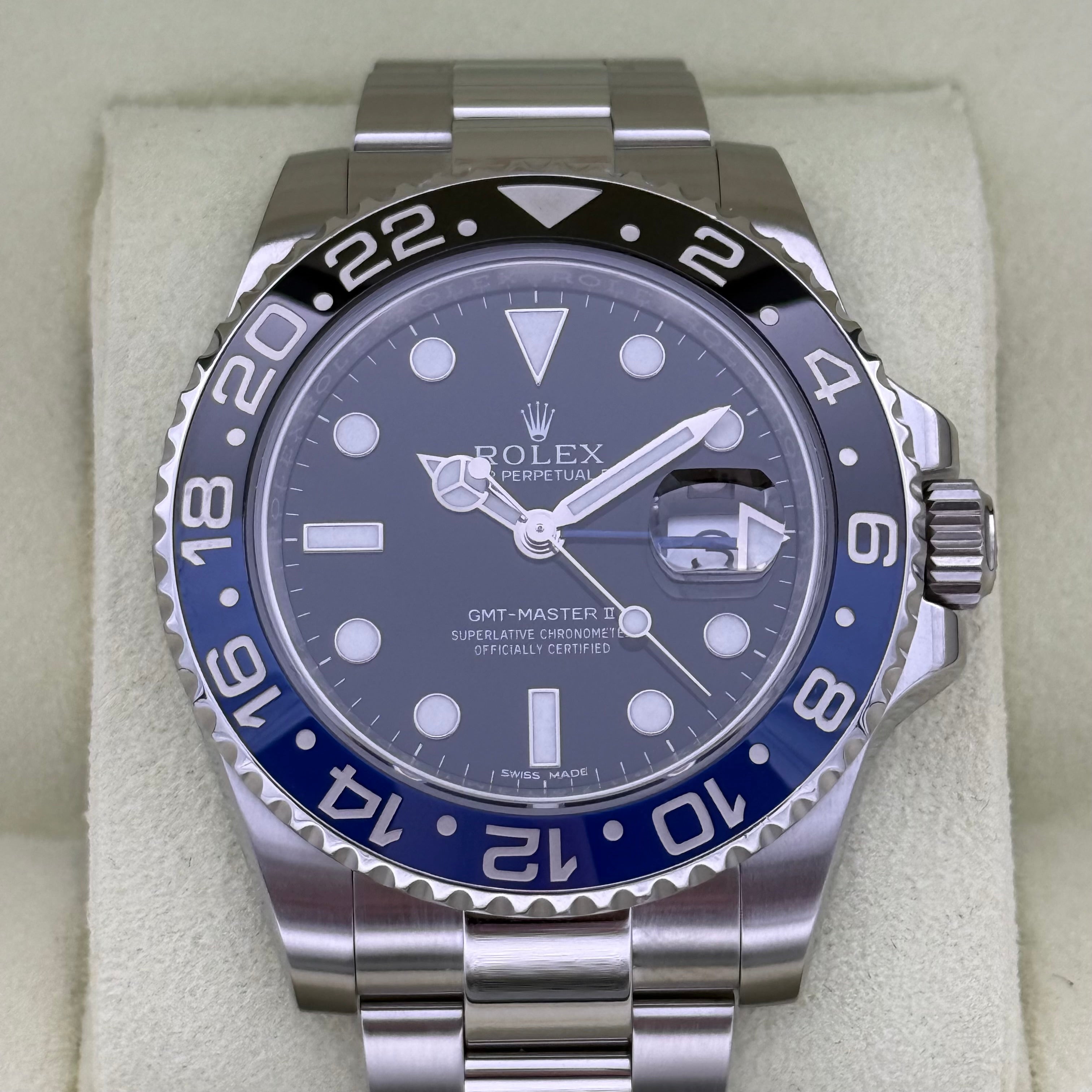 Rolex GMT Master II „Batman“