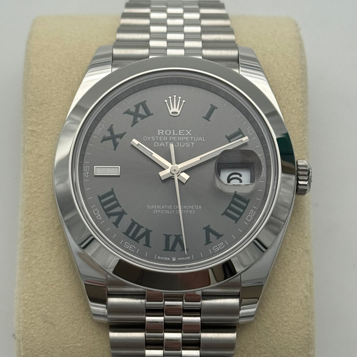 Datejust 41 „Wimbledon“
