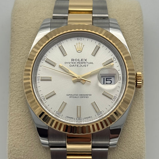 Datejust 41, Stahlgold