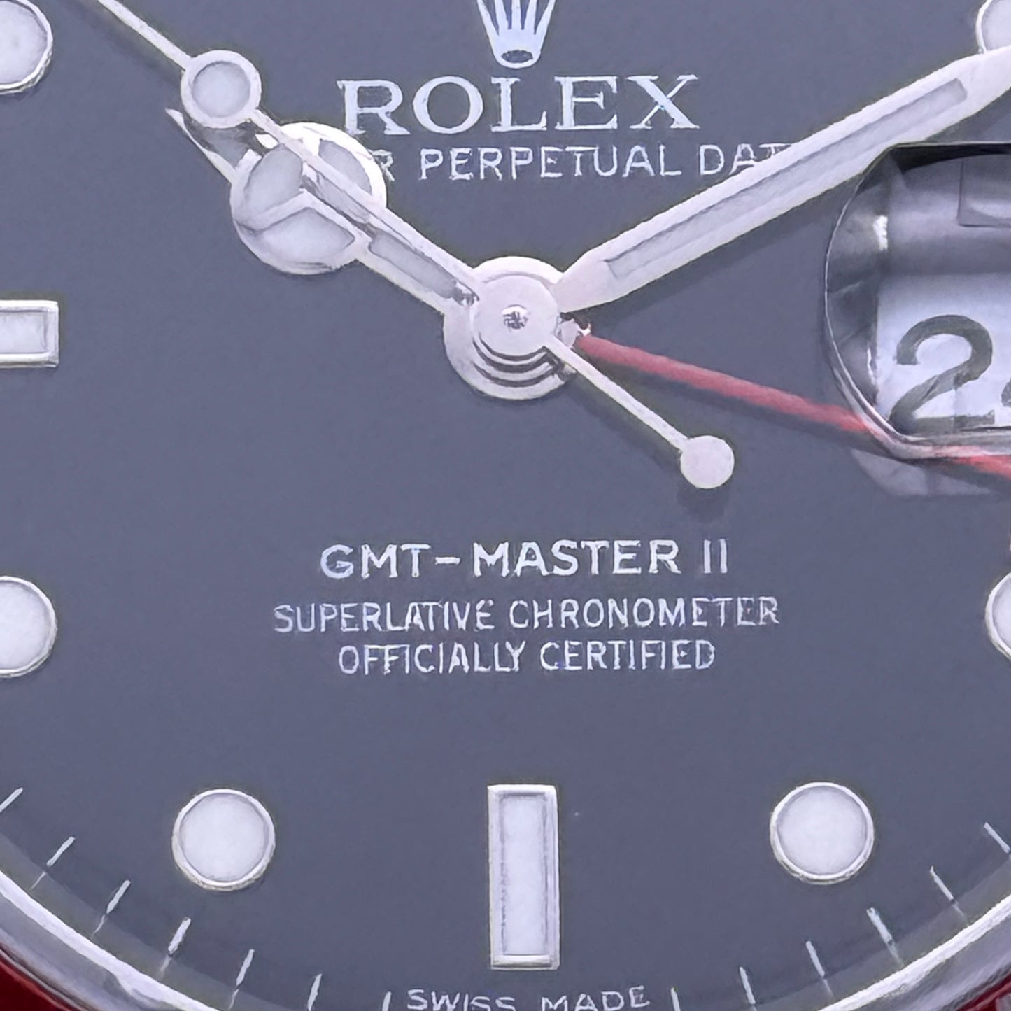 GMT Master II „Pepsi“ Stick Dial