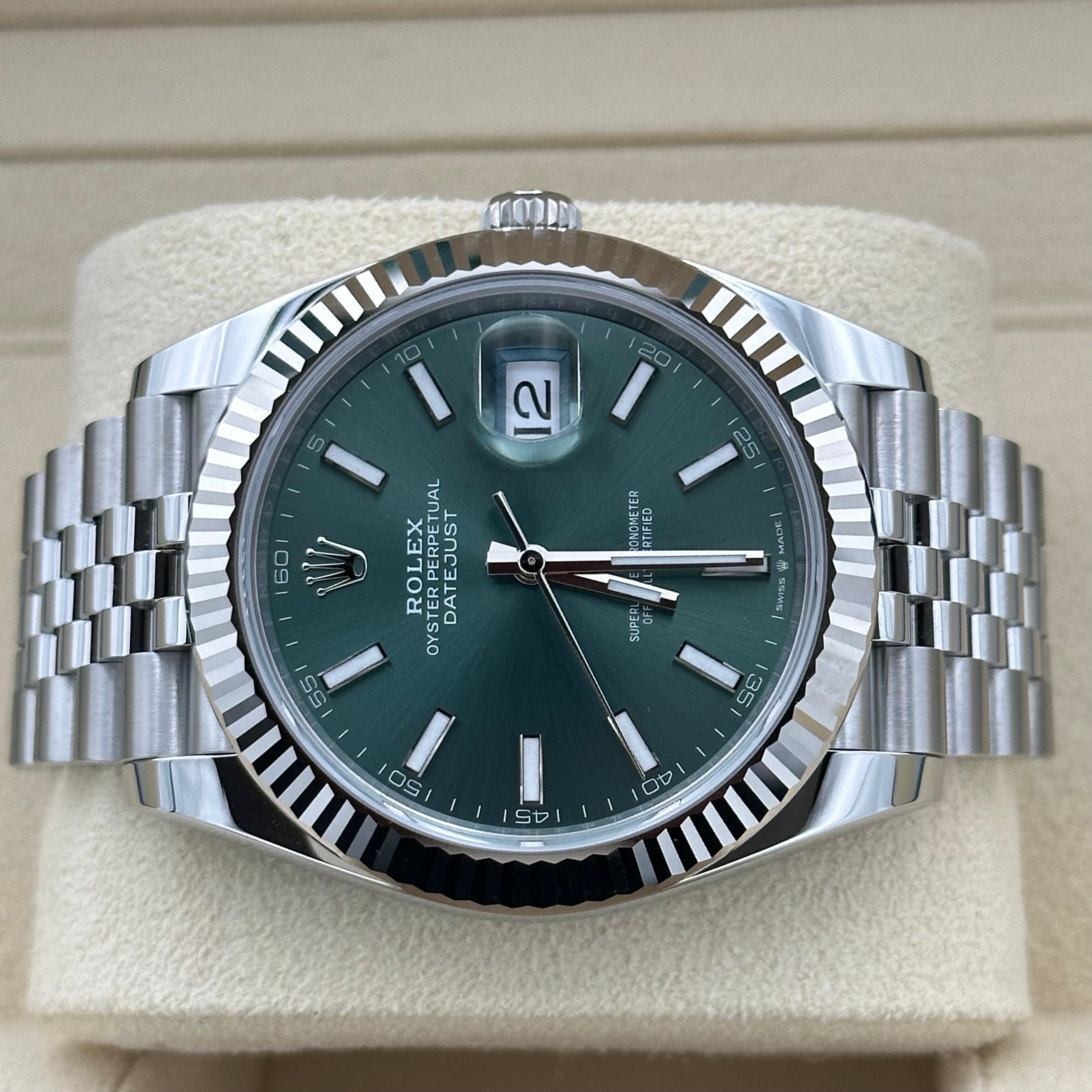 Datejust 41 „Mintgrün“