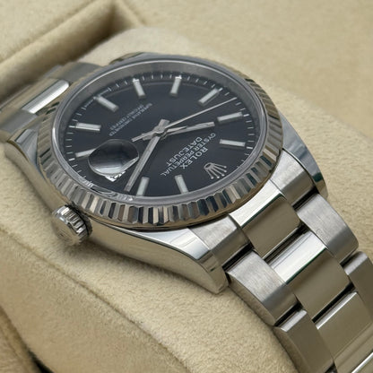 Datejust 36, Schwarz