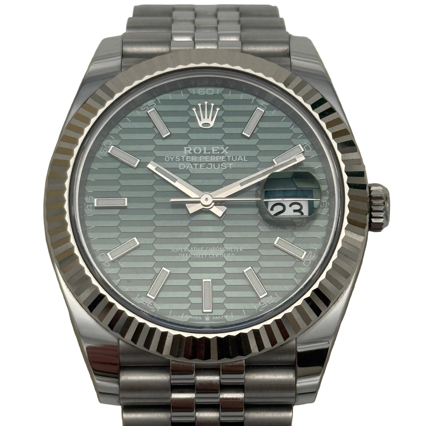Datejust 41 „Mintgrün“