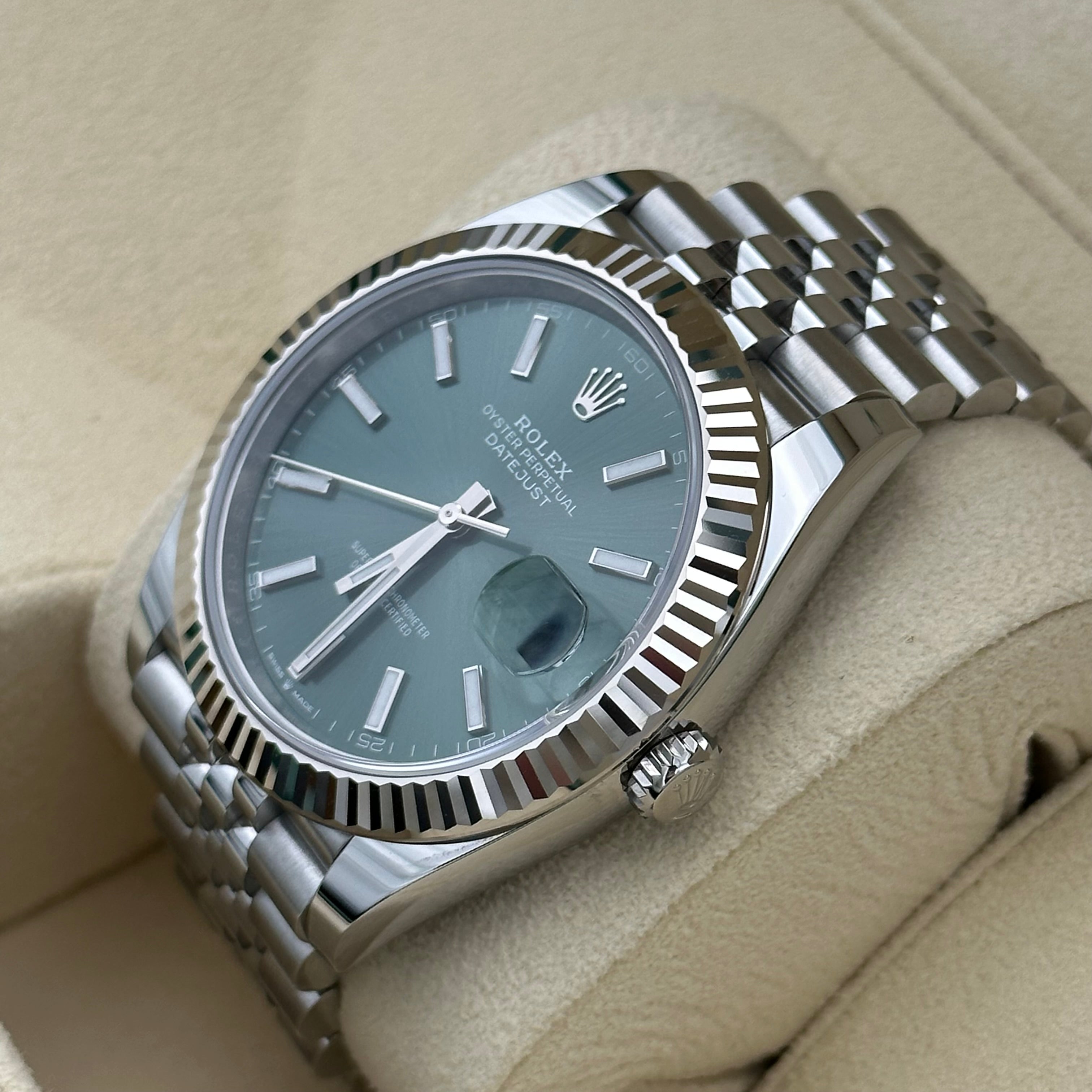 Datejust 41 „Mintgrün“