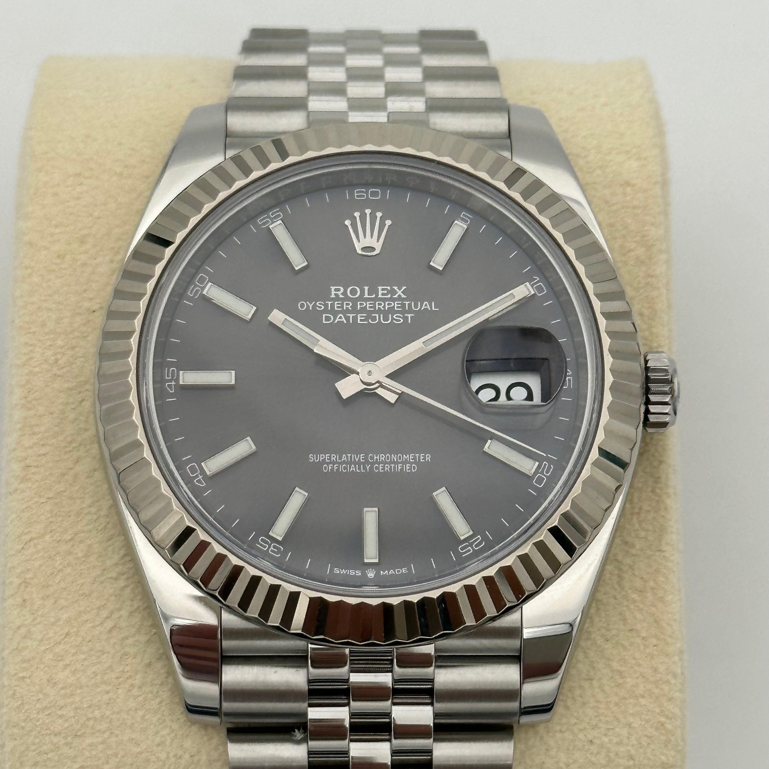 Datejust 41 Rhodium