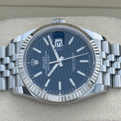 Datejust 36, Blau Motiv