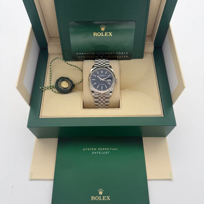 Datejust 36, Blau Motiv