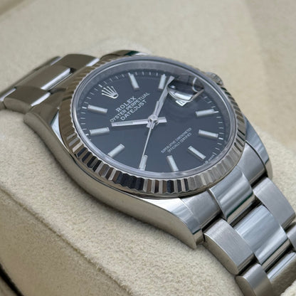 Datejust 36, Schwarz