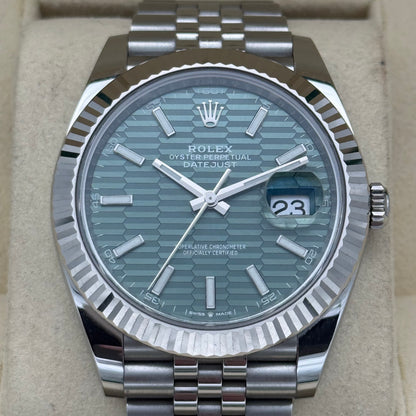 Datejust 41 „Mintgrün“