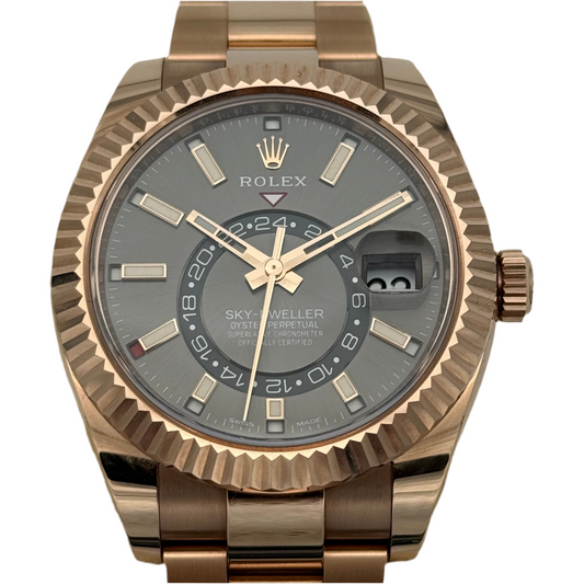 Sky Dweller Roségold, Rhodium