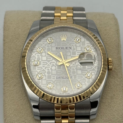 Datejust 36, Stahlgold