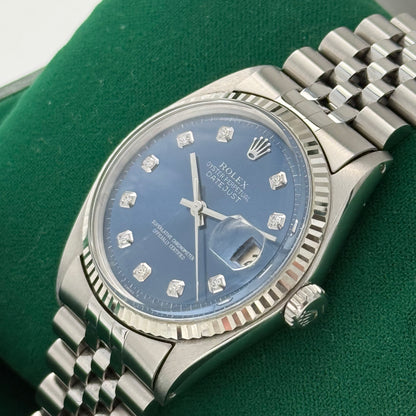 Datejust 36, Blau