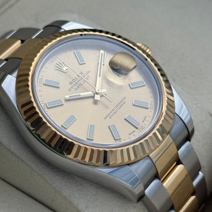 Datejust II, Stahlgold